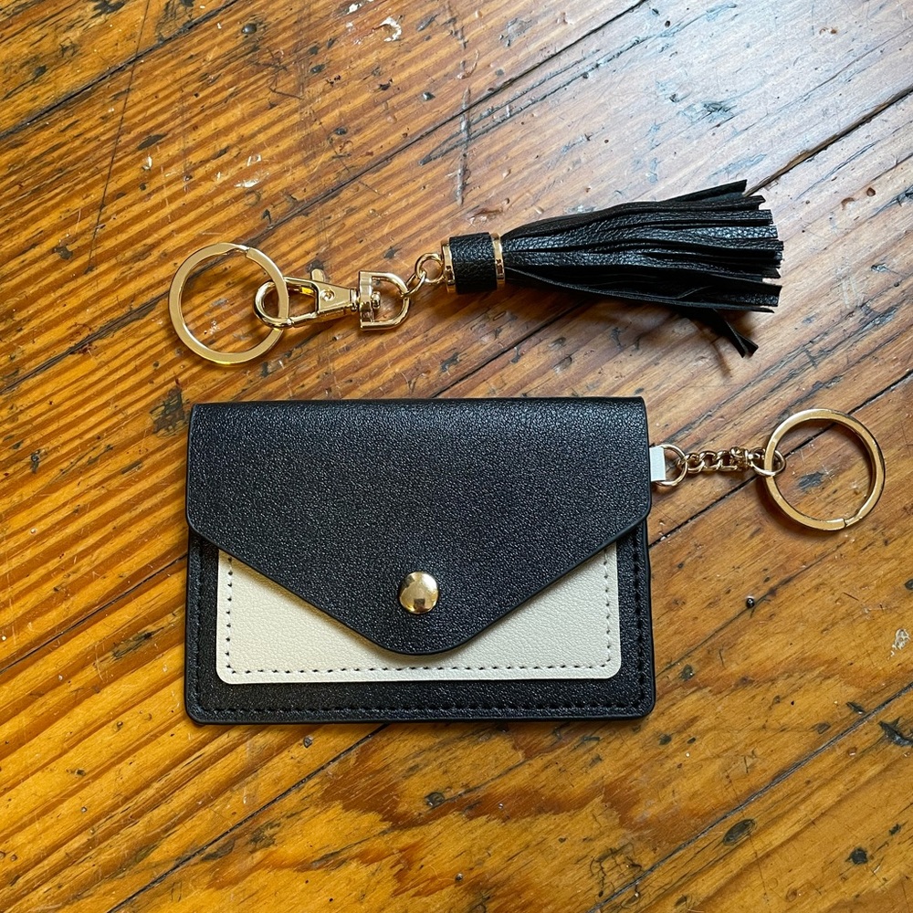 Card Holder and Keychain Set - NWOT